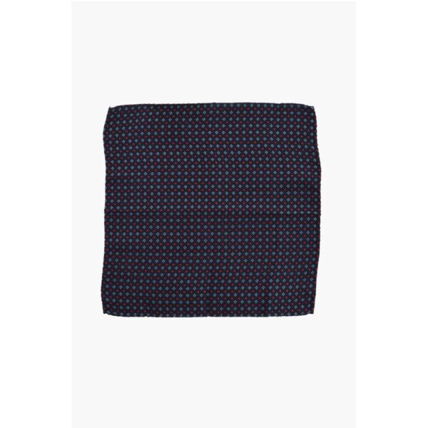 Dsquared² Patterned Silk Pocket Square