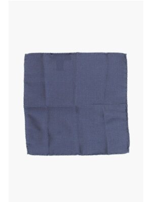 Dsquared² Silk Pocket Square with Micro Patterns