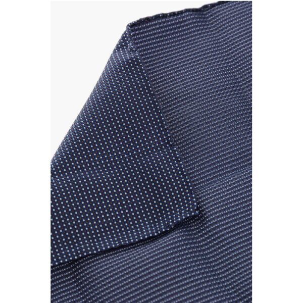 Dsquared² Silk Pocket Square with Micro Patterns - Image 3
