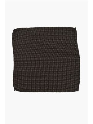 Dsquared² Silk Pocket Square with Micro Patterns