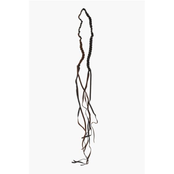 Dsquared² Braided Leather RODEO BOY Necklace - Image 2