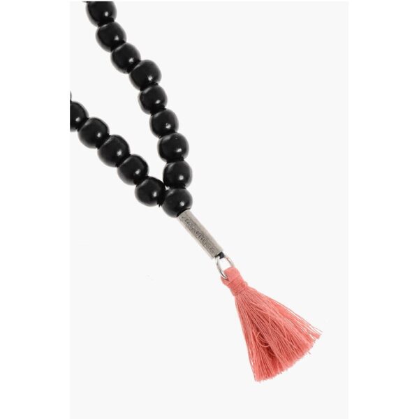 Dsquared² Solid Color Beaded Tassel Necklace - Image 2