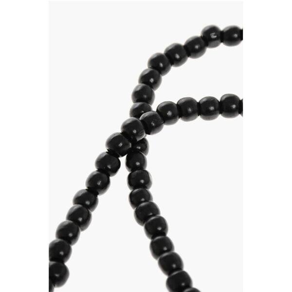 Dsquared² Solid Color Beaded Tassel Necklace - Image 3