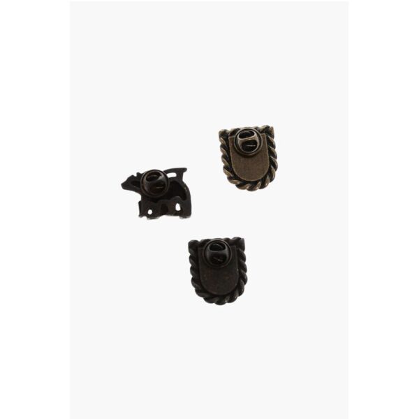 Dsquared² Set of 3 COWBOY Logoed Metal Pins - Image 2