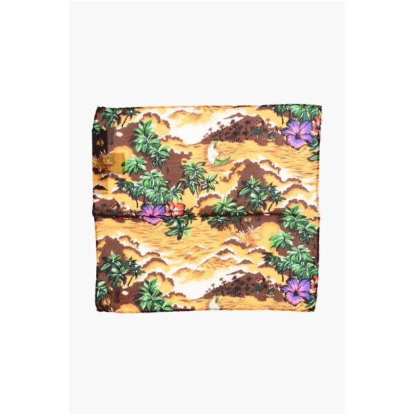 Dsquared² Patterned Silk Pocket Square