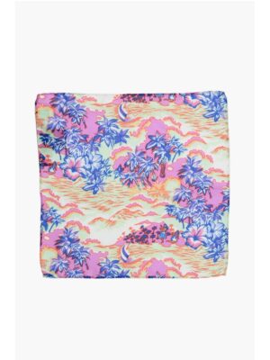 Dsquared² Patterned Silk HAWAII Pocket Square