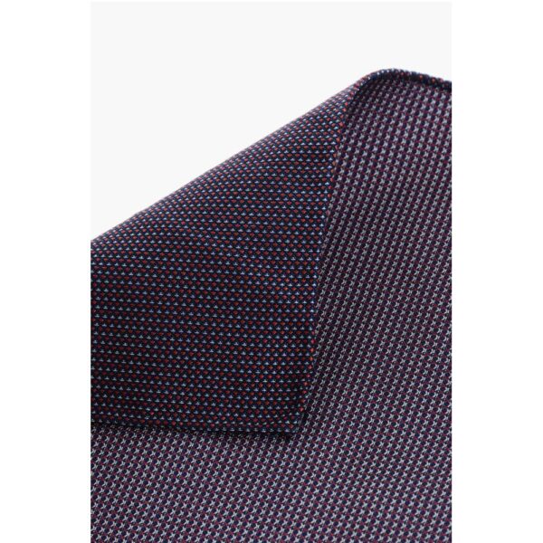 Dsquared² Jacquard Silk and Cotton Pocket Square - Image 3