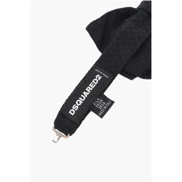Dsquared² Solid Color Silk CLASSIC FANTASY Bow Tie - Image 2