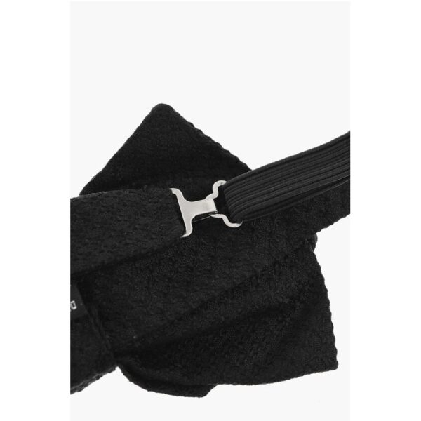 Dsquared² Solid Color Silk CLASSIC FANTASY Bow Tie - Image 3