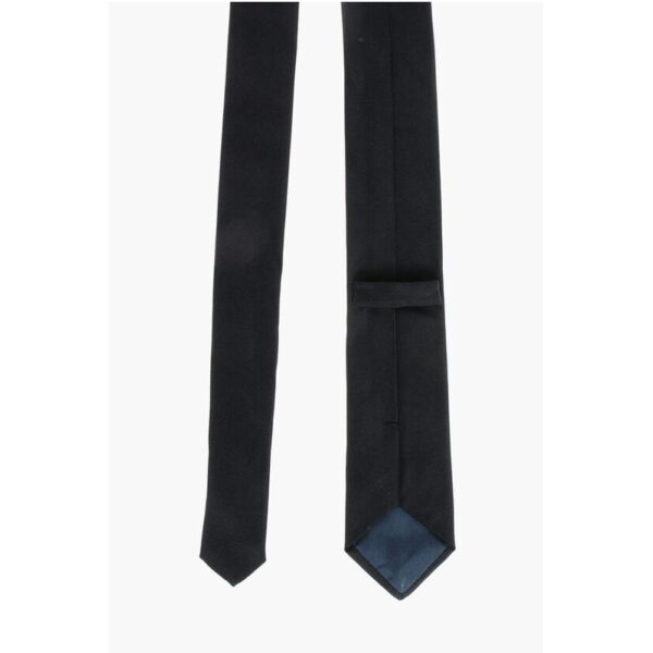 Dsquared² Solid Color Silk Tie - Image 3