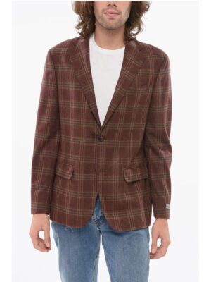 Nino Danieli Virgin Wool Blazer with Flap Pockets