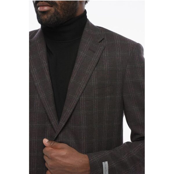 Nino Danieli Virgin Wool Blazer with Flap Pockets - Image 3