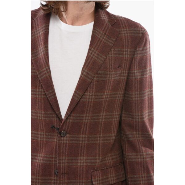 Nino Danieli Virgin Wool Blazer with Flap Pockets - Image 3