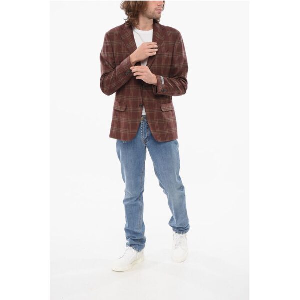 Nino Danieli Virgin Wool Blazer with Flap Pockets - Image 4