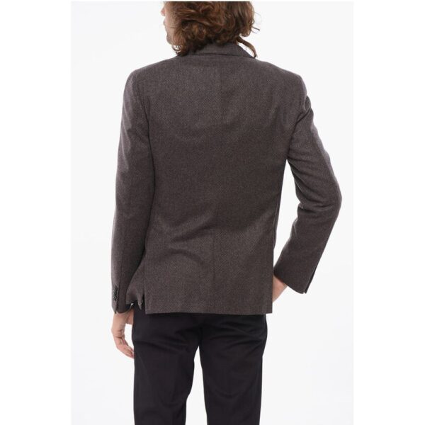 Nino Danieli Virgin Wool Blazer with Patch Pockets - Image 2