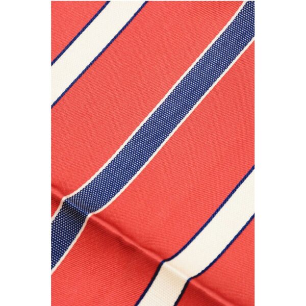 Dsquared² Striped Silk Blend Pocket Square - Image 2