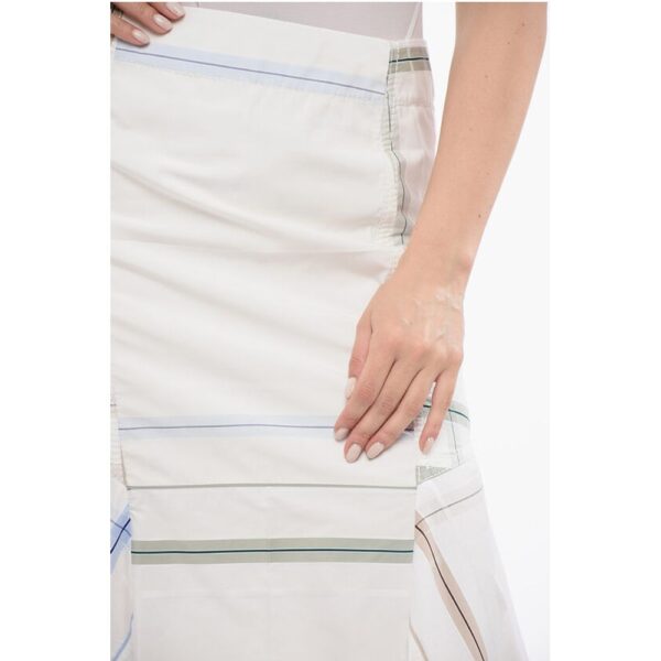 Bottega Veneta Flared Checkered Skirt - Image 3