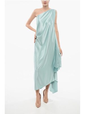 Stephan Janson Satin Cape Dress