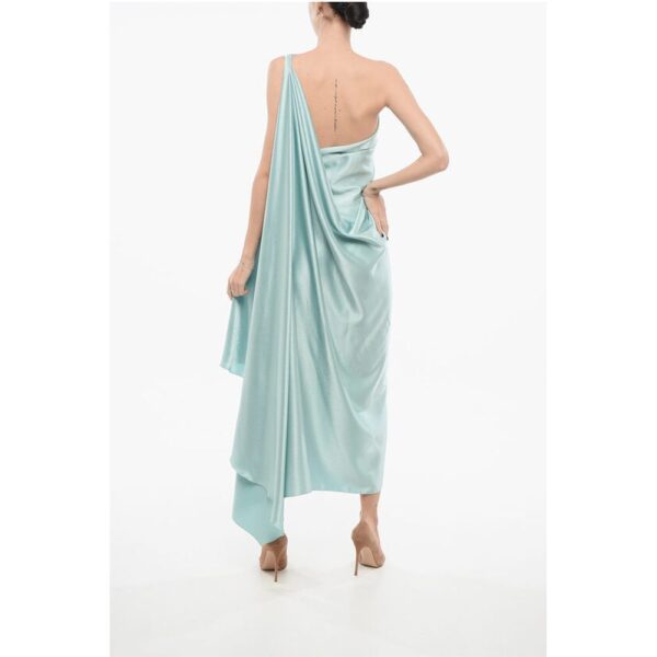 Stephan Janson Satin Cape Dress - Image 2