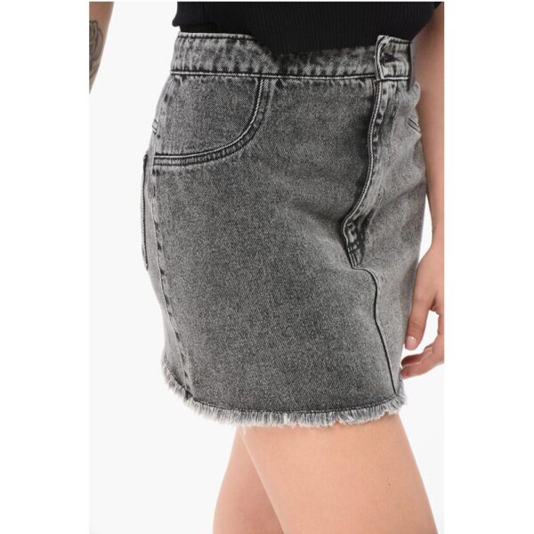 The Mannei Stone Washed MALMO Denim Miniskirt - Image 3