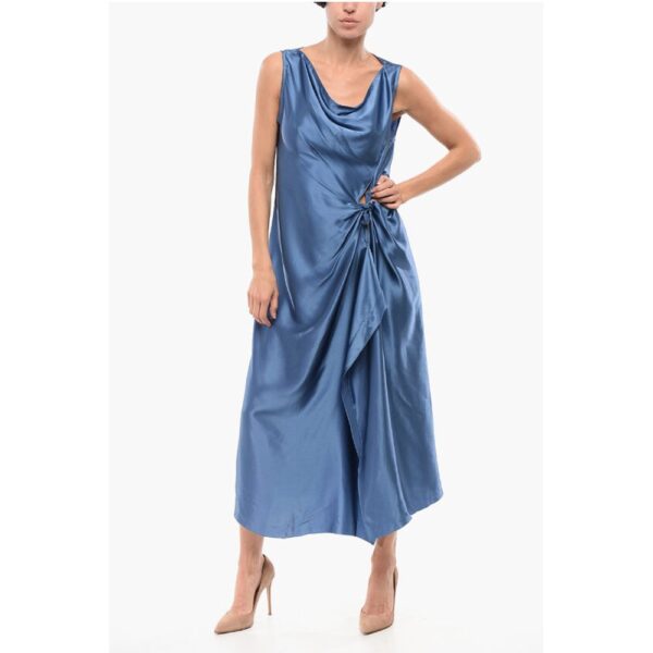 Stephan Janson Silk Openback Dress