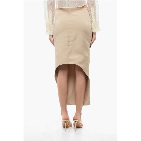 Givenchy Silk Asymmetric Skirt - Image 2