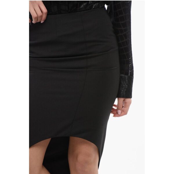 Givenchy Asymmetric Pencil Skirt - Image 3