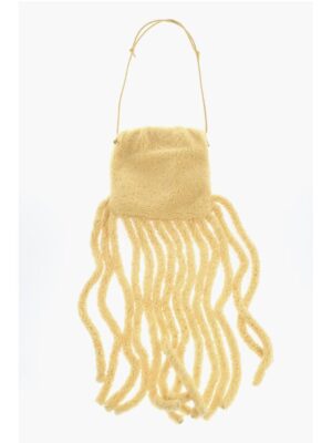 Bottega Veneta Shearling THE CURLY FRINGE Crossbody Bag