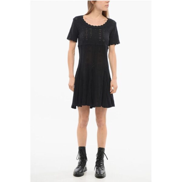 Viktor & Rolf SPINNING THREADS Openwork Dress