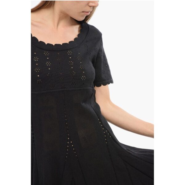 Viktor & Rolf SPINNING THREADS Openwork Dress - Image 3