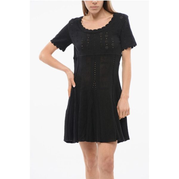 Viktor & Rolf SPINNING THREADS Openwork Dress - Image 4
