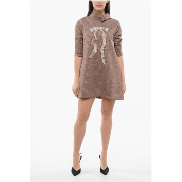 Viktor & Rolf Printed PETITE BOW A-Line dress