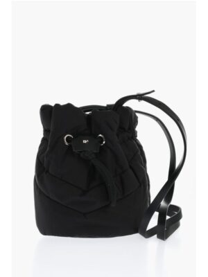 Dsquared² Quilted Bucket Bag with Drawstring