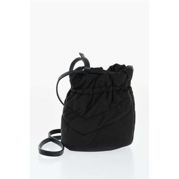 Dsquared² Quilted Bucket Bag with Drawstring - Image 3