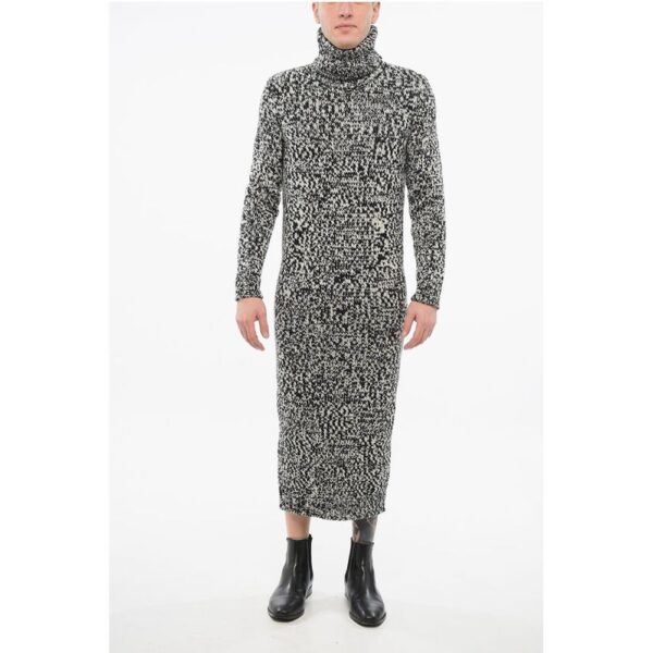 Saint Laurent Turtleneck Knitted Dress