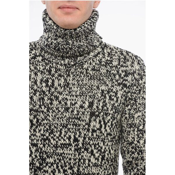 Saint Laurent Turtleneck Knitted Dress - Image 3