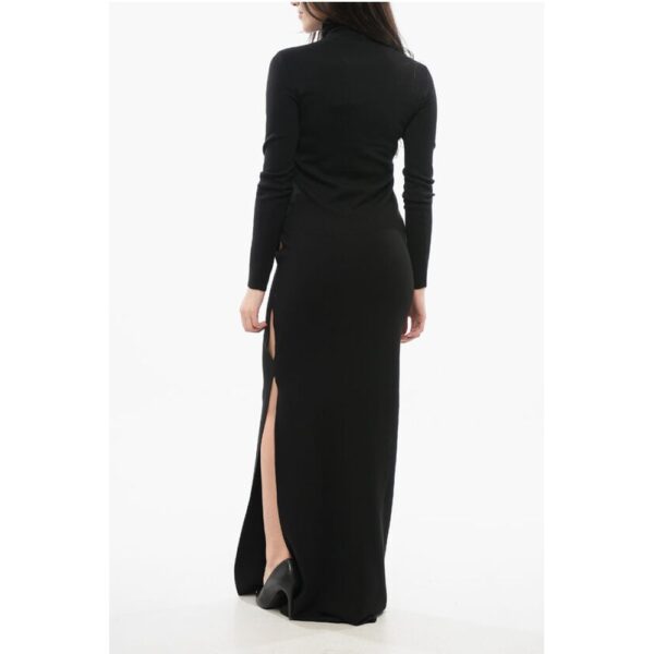 Saint Laurent Wool Turtleneck Dress - Image 2