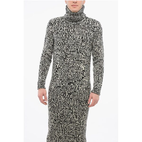 Saint Laurent Turtleneck Knitted Dress - Image 4