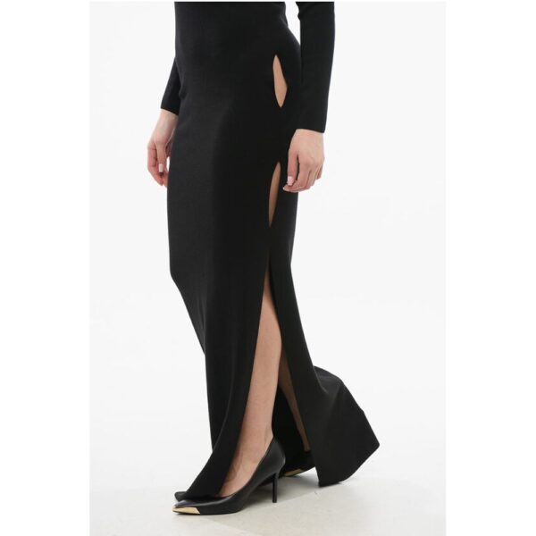 Saint Laurent Wool Turtleneck Dress - Image 3