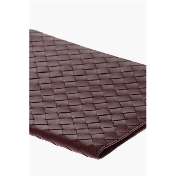 Bottega Veneta Solid Color Braided Leather Document Holder - Image 5