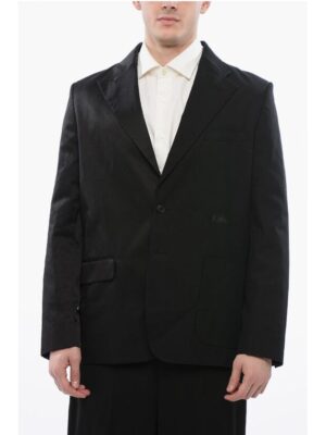 Maison Margiela MM6 Single-Breasted Blazer With Asymmetric Pockets
