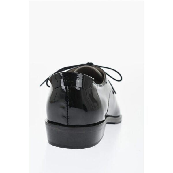 AllSaints Vinyl Two-Toned Leather Derby Shoes - Image 2