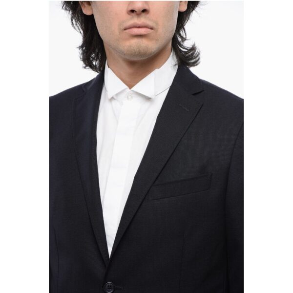 Nino Danieli Half-Lined Virgin Wool Blazer - Image 3
