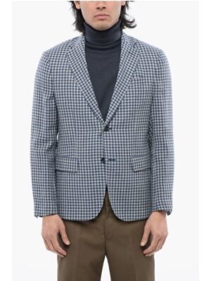 Nino Danieli Two-Tone Checked Blazer