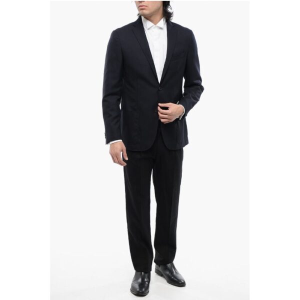 Nino Danieli Half-Lined Virgin Wool Blazer - Image 4