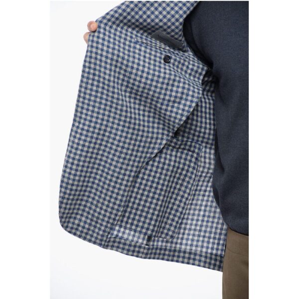 Nino Danieli Two-Tone Checked Blazer - Image 5