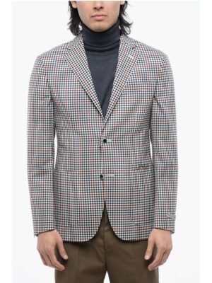 Nino Danieli Checkered Wool Blazer