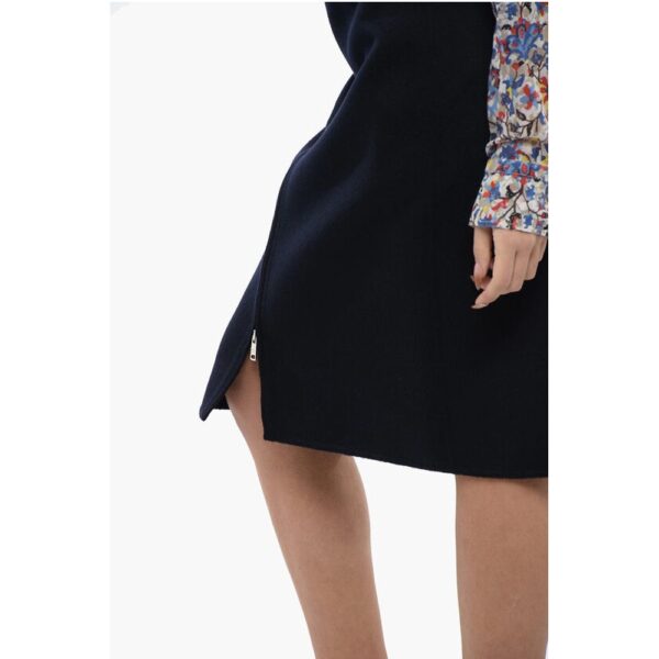 Prada Angora Blend Longuette with Leather Belt - Image 2