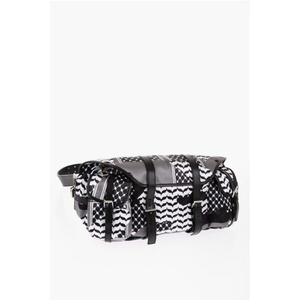 Neil Barrett Patterned KEFIAH Maxi Bum Bag