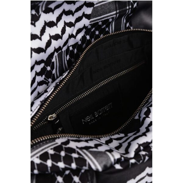 Neil Barrett Patterned KEFIAH Maxi Bum Bag - Image 4